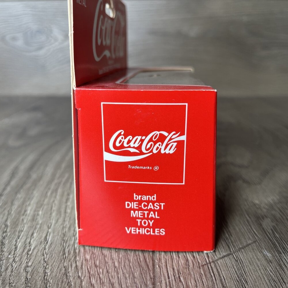 Hartoy Die-cast Metal Coca-Cola Dodge Plateau Toy Truck Yellow Pickup 1979 - Picture 8 of 10